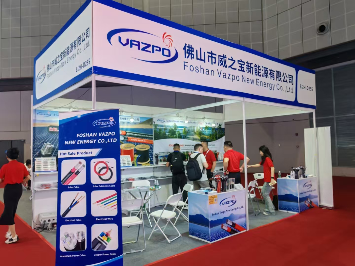 Vazpo Showcases Solar Cable Expertise at PV POWER & ES EXPO 2025