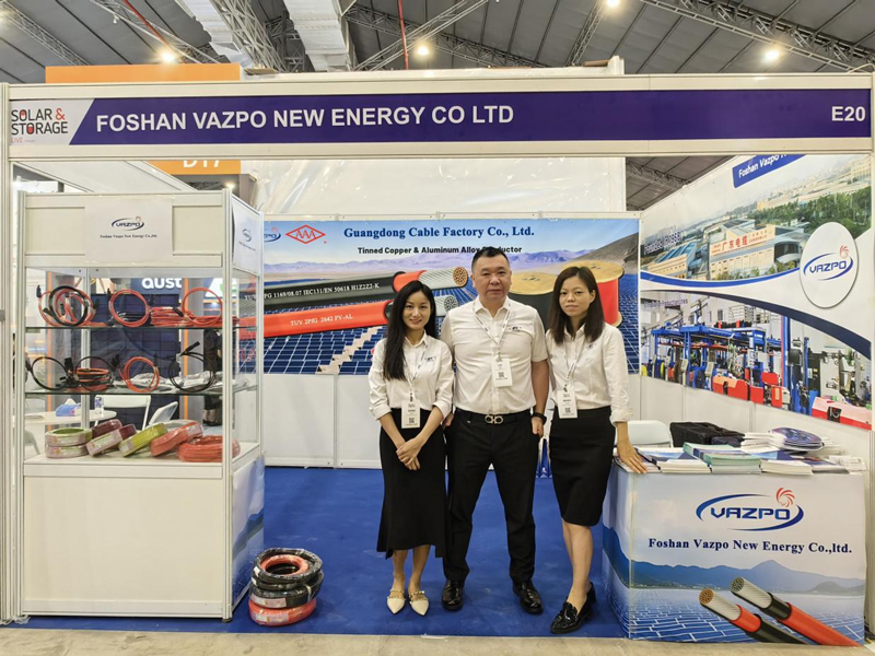 Vazpo cable to be presented at solar & storage live vietnam 2024