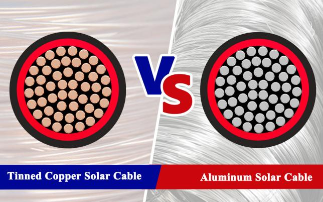 Solarkabel aus Aluminium vs. verzinntem Kupfer