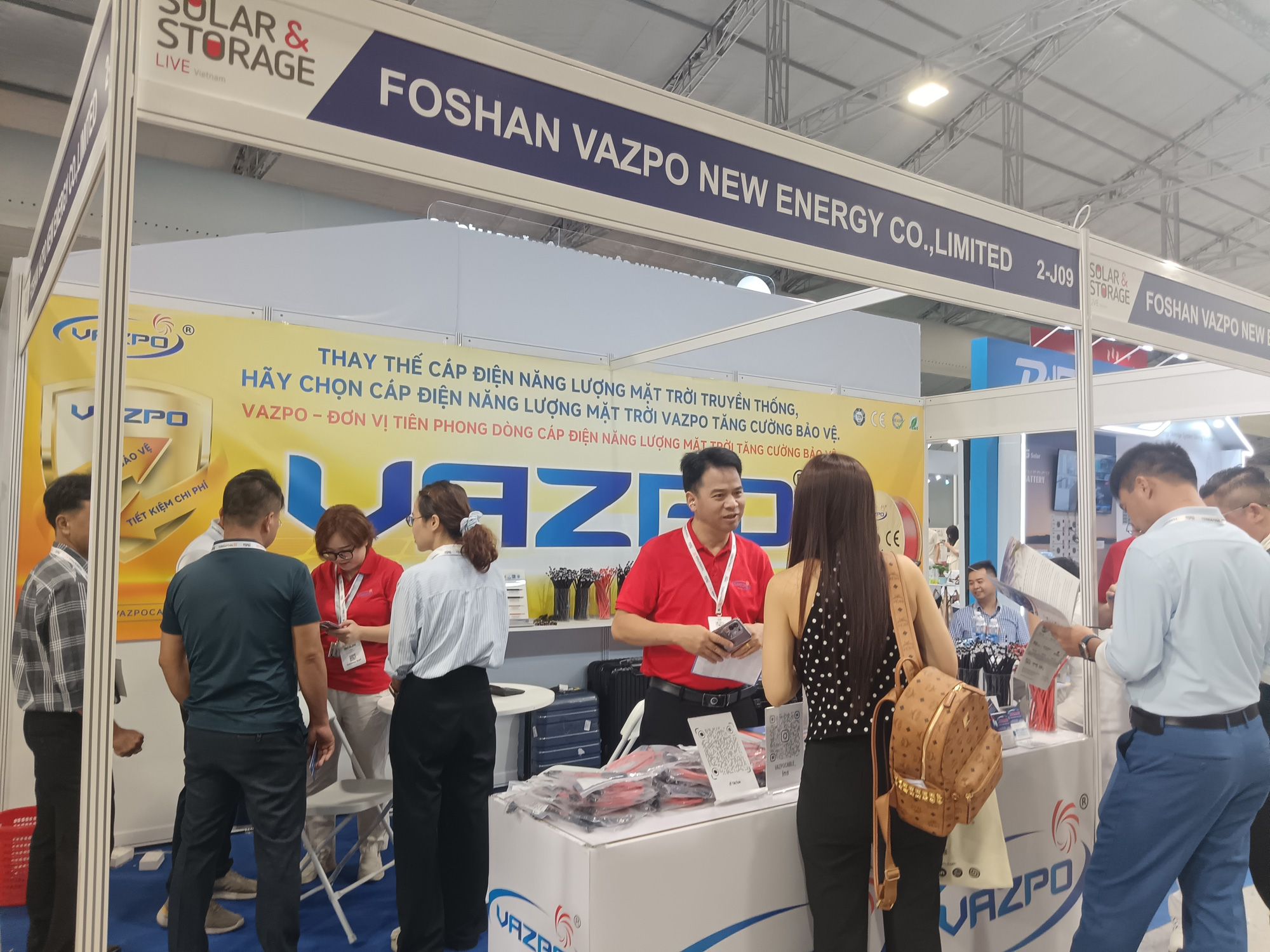 VAZPO at Solar & Storage Live Vietnam 2026 | Strength Protection Solar Cable Innovation